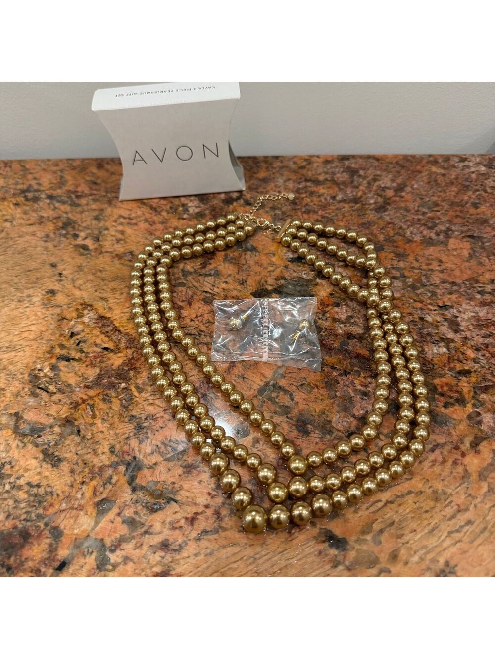 Avon Beaded Jewelry Set